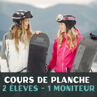 Cours de planche à neige - Non-résident - 1er participant de 2