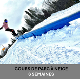 Cours de parc à neige 6 semaines