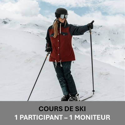 Cours de ski - Résident - 1 personne