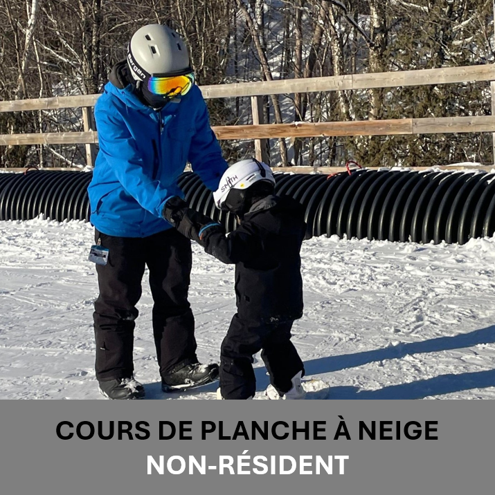 Cours de planche à neige - Non-résident