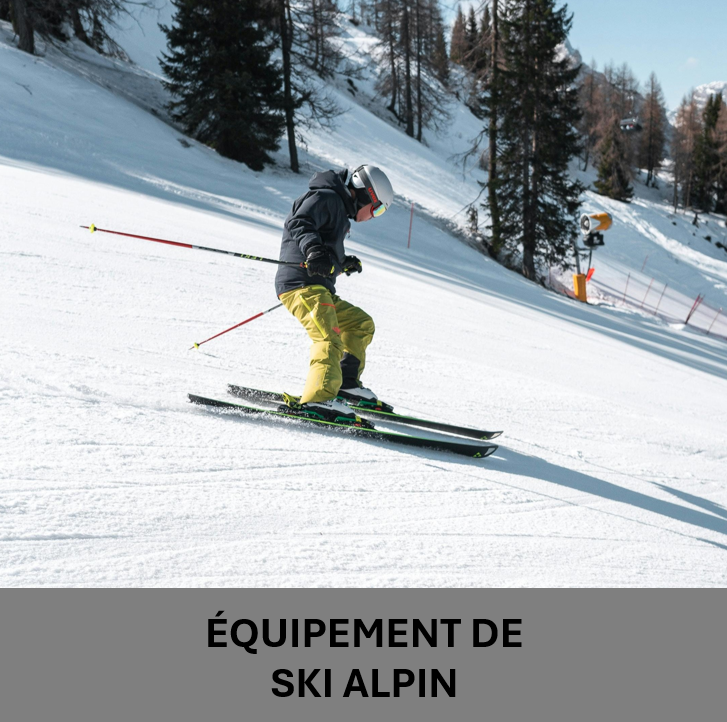 Équipement complet de ski